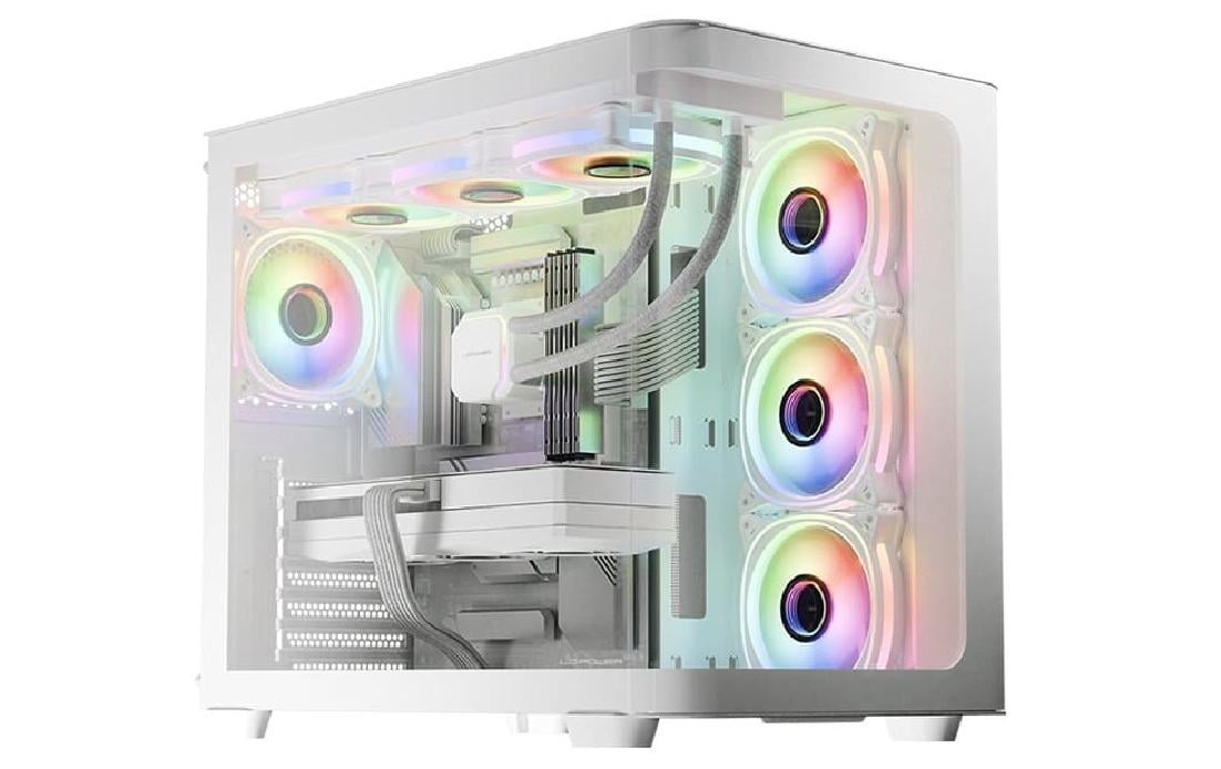 LC-Power, PC-Gehäuse 8001W Pro-Storm Light