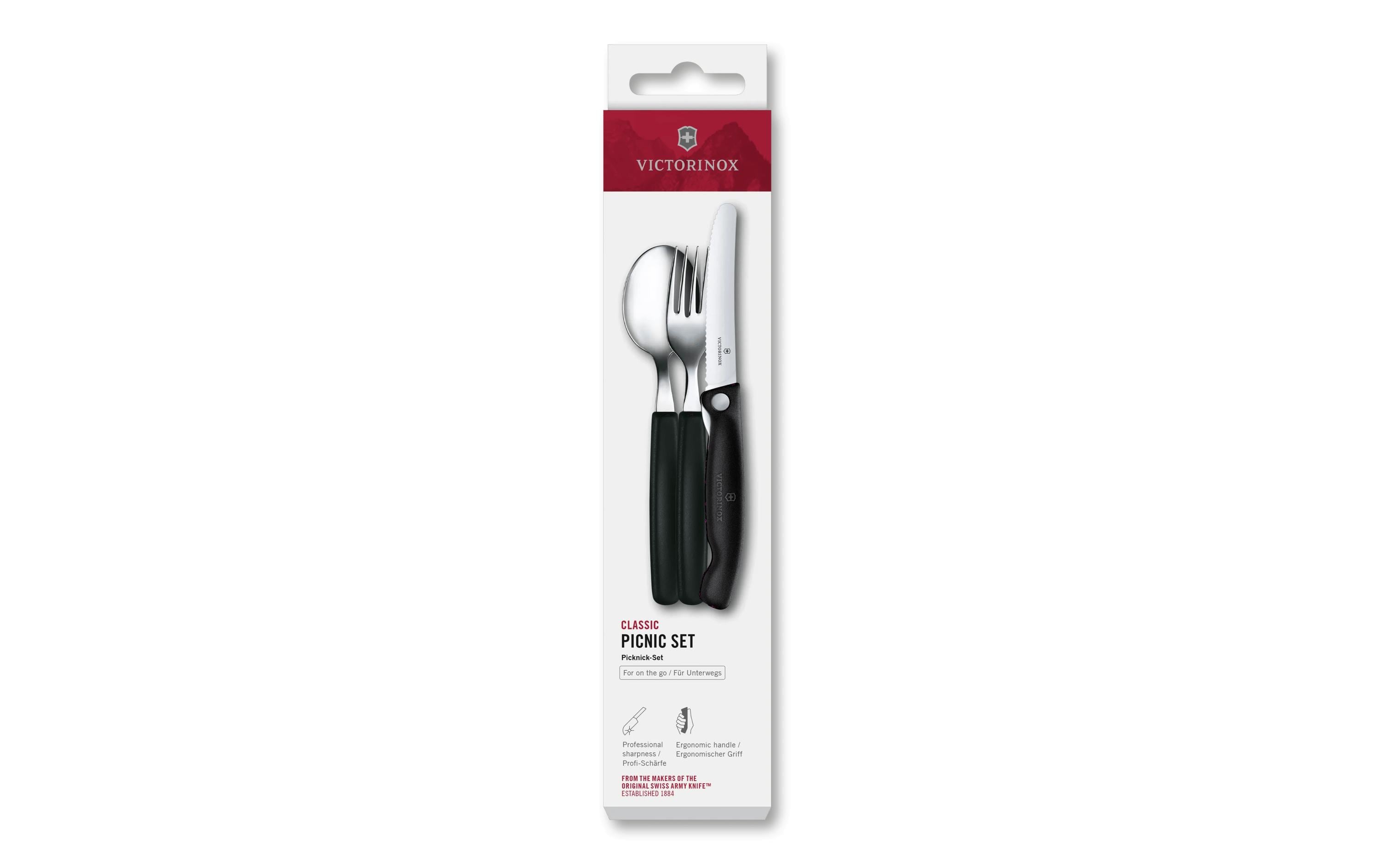 Victorinox, Picknick-Set Classic, Schwarz