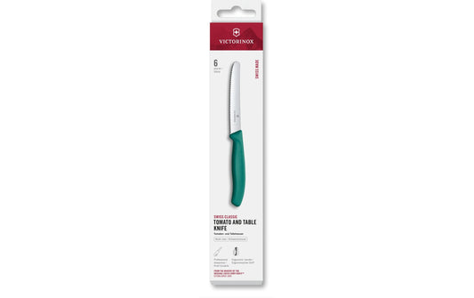 Victorinox Classic Tomaten/Tafelmesser grün