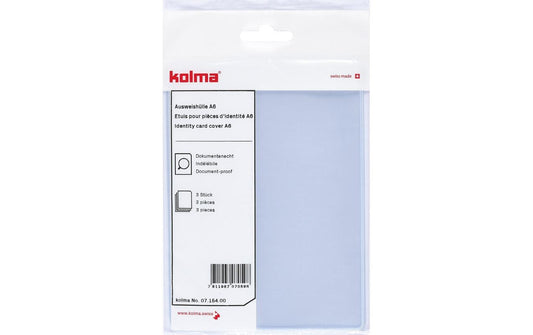 Kolma Ausweishülle A6 3er Beutel