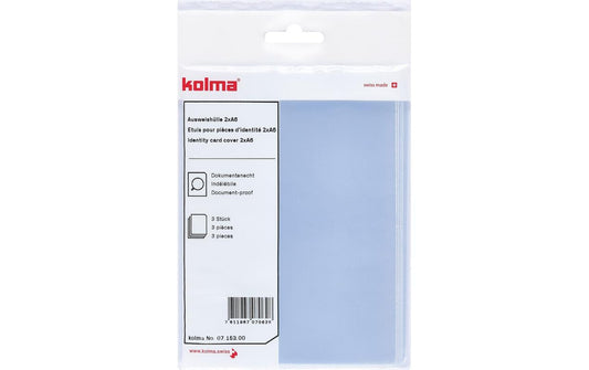 Kolma Ausweishülle 2xA6 3er Beutel