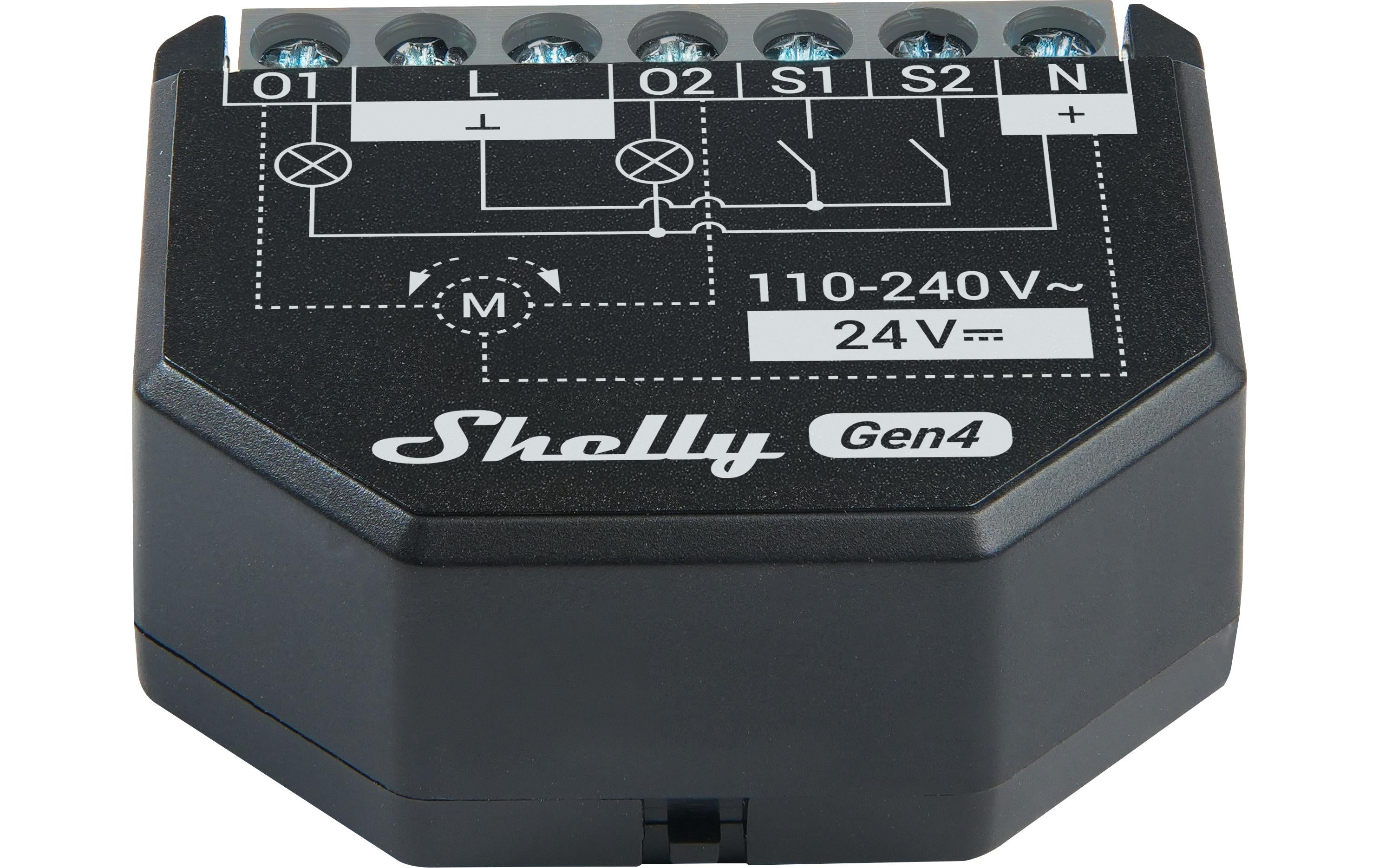 Shelly, 2PM Gen4 WiFi-Switch Matter