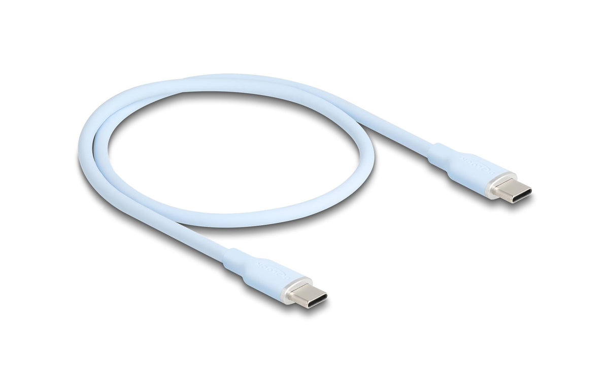 Delock, USB 2.0-Kabel Silikon USB C - USB C