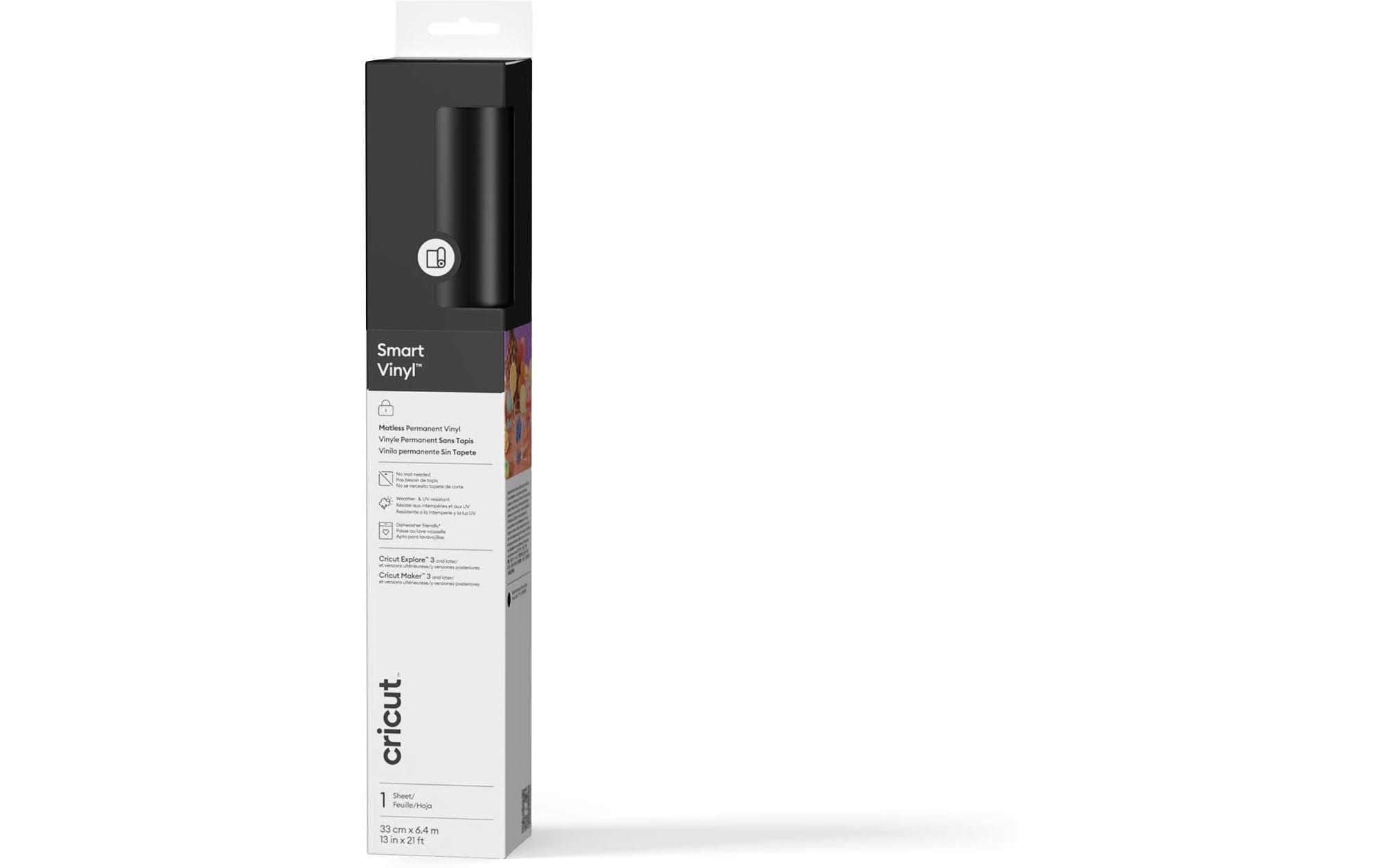Cricut Vinylfolie Smart Permanent Schwarz