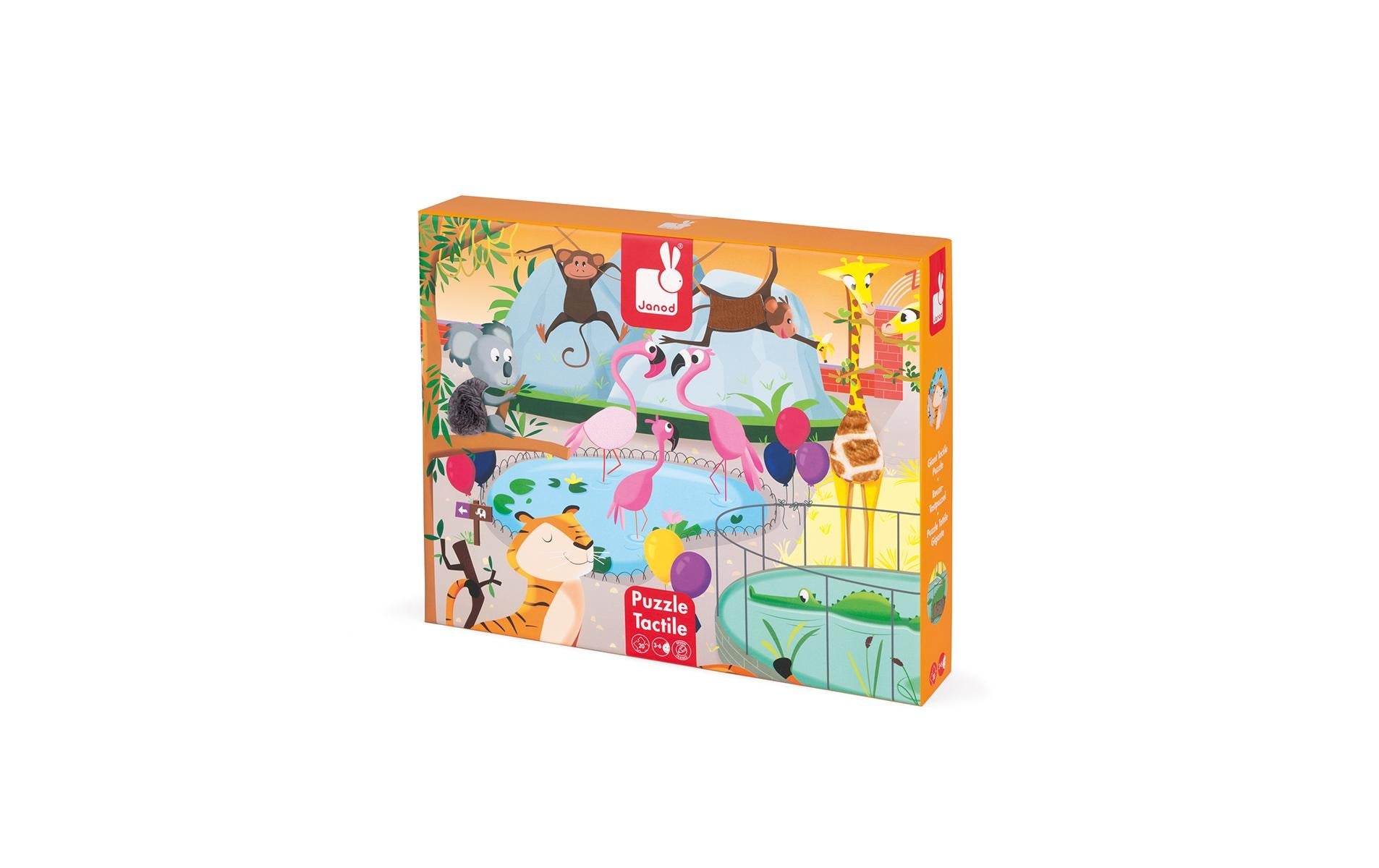 Puzzle Ein Tag im Zoo