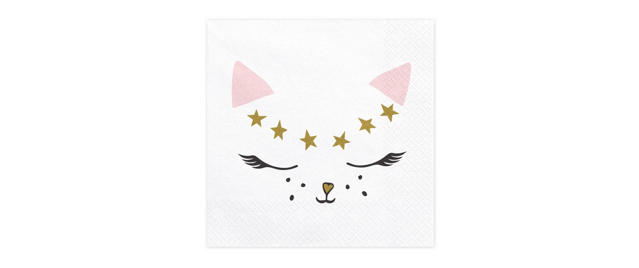Partydeco Servietten Katze
