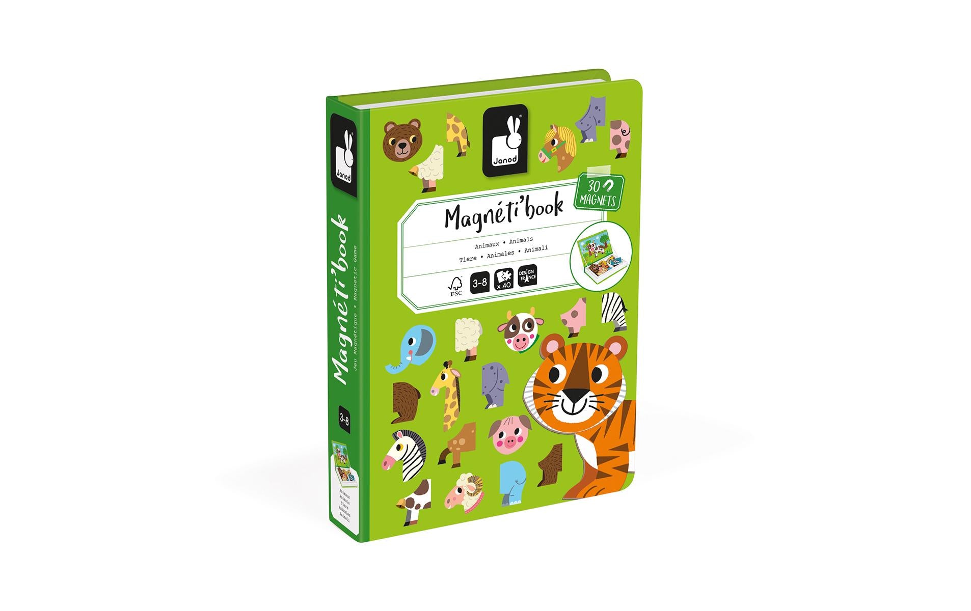 Magnetbuch Tiere