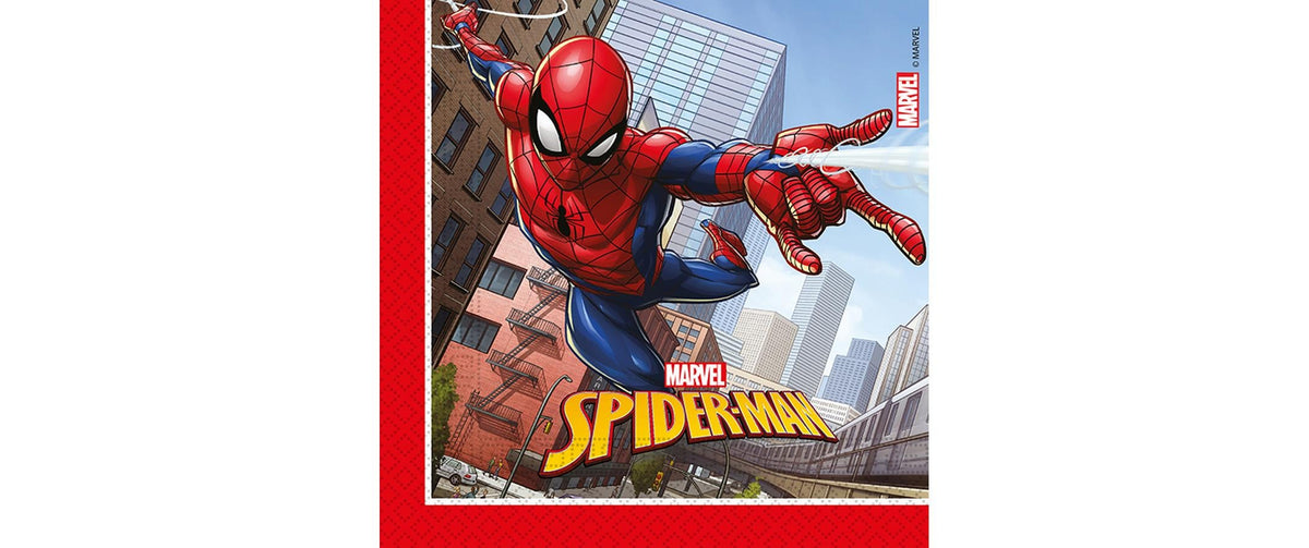 Spiderman Servietten