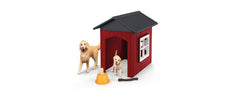Schleich Hundehütte mit Goldenretrievern