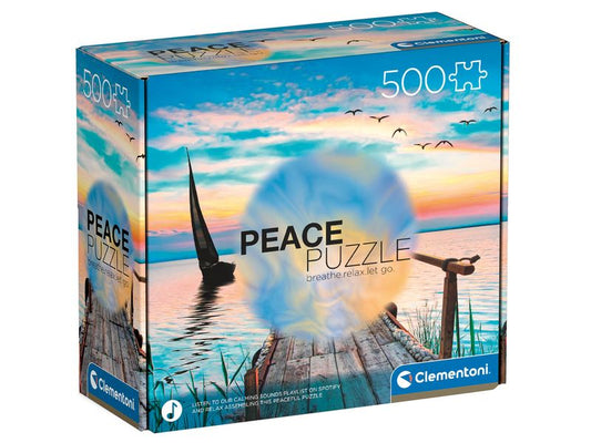 Clementoni | Puzzle Peaceful Wind 500tlg. Peace