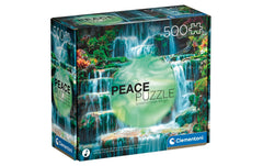 Puzzle Wasserfall 500tlg. Peace