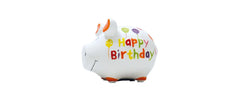 G. Wurm | Sparschwein Happy Birthday | 12.5x9x9cm