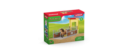 Schleich | Ponybox mit Islandpferd Hengst | Farm World