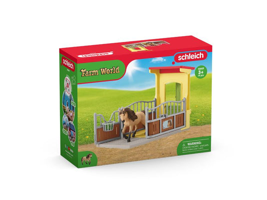 Schleich | Ponybox mit Islandpferd Hengst | Farm World