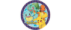 Amscan, Einwegteller Pokemon 8 Stück