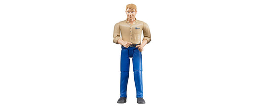 Bruder Spielwaren Mann h.blaue Hose