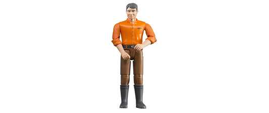 Bruder Spielwaren Mann braune Hose