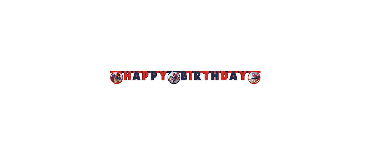 Spiderman Partykette