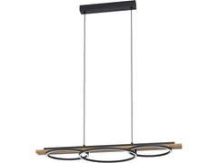 EGLO Leuchten | EGLO LED Pendelleuchte BOYAL braun | inkl. LED 2x12,5W 3000K