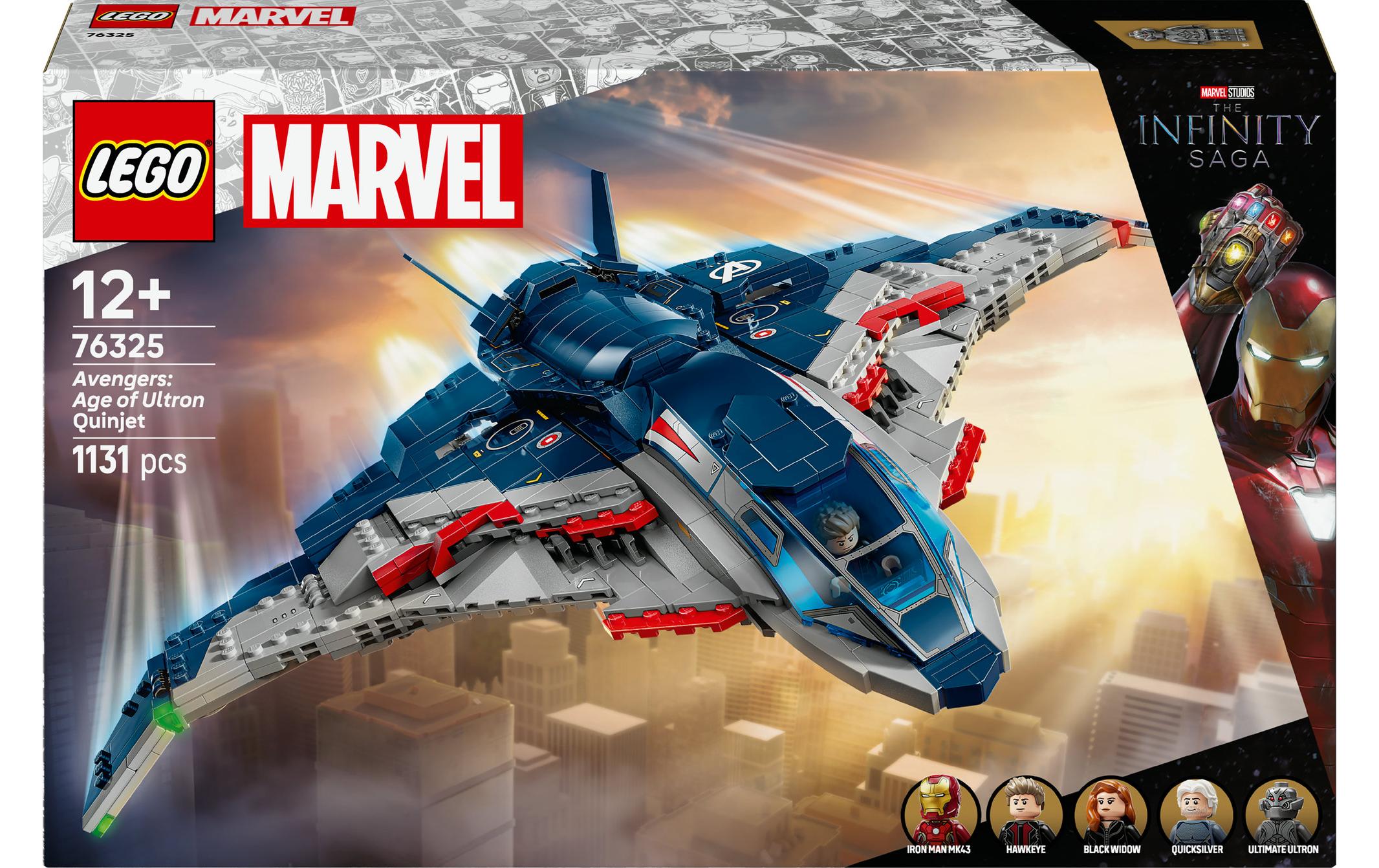 LEGO 76325  Age of Ultron Quinjet