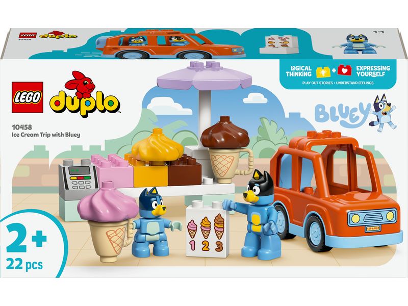 LEGO® | LEGO Ausflug zur Eisdiele mit Bluey | LEGO DUPLO Bluey