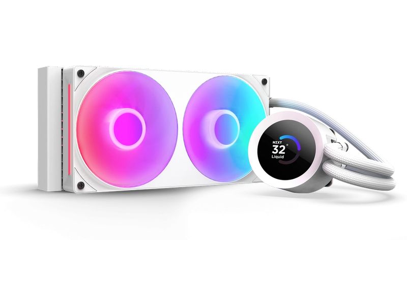 NZXT | Wasserkühler NZXT Kraken Plus 240 V2 | Weiss AMD und Intel S.
