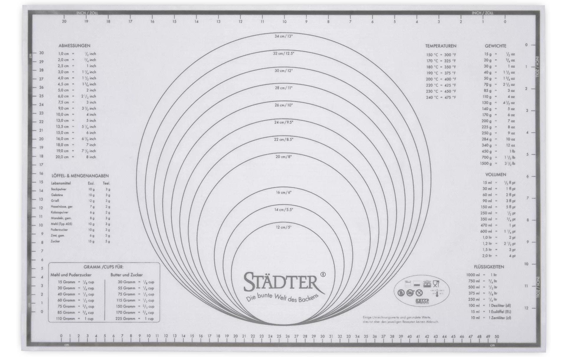 STÄDTER Backmatte Maxi