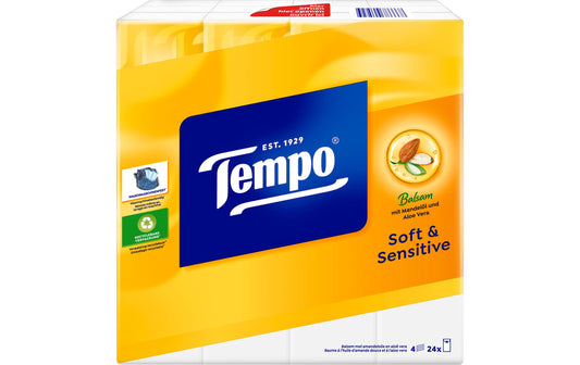 Tempo Taschentücher soft&sensitive 24 x 9