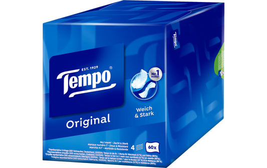 Tempo Original Würfelbox 60 Tücher