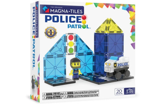Magna-Tiles Police Patrol