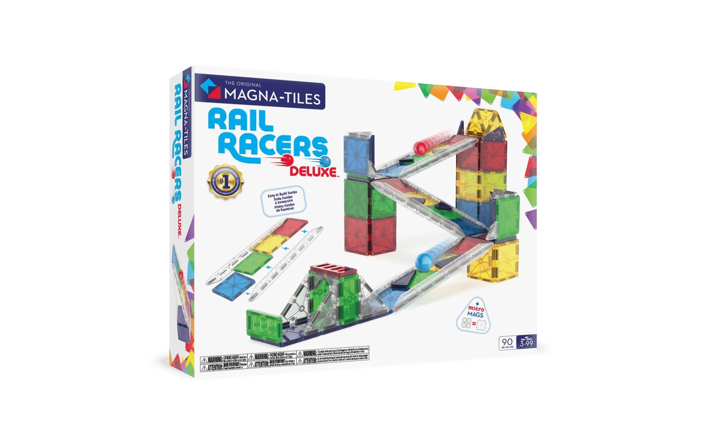 Magna-Tiles Rail Racers Deluxe