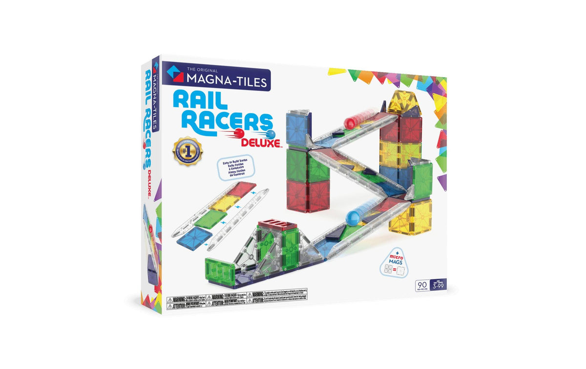 Magna-Tiles Rail Racers Deluxe
