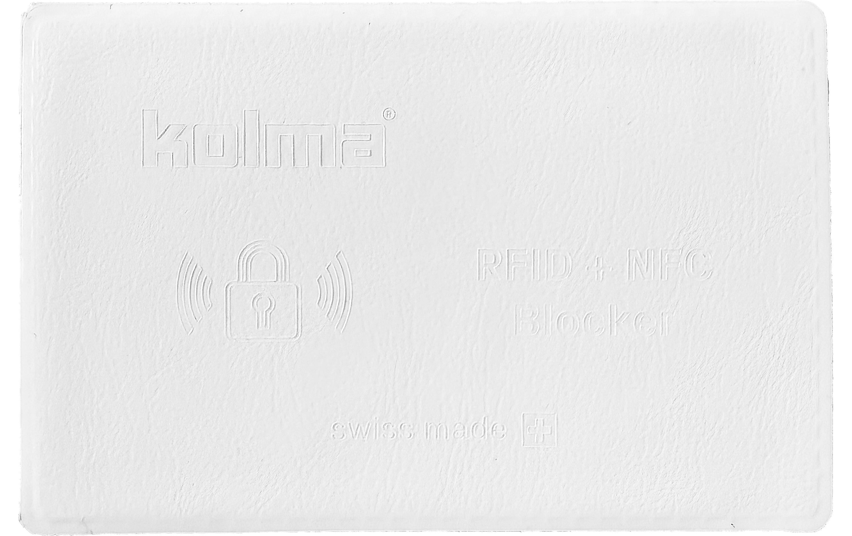 Kolma Sperrkarte RFID Blocker weiss