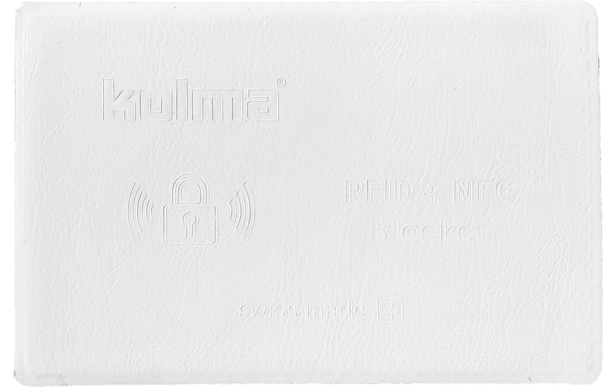 Kolma Sperrkarte RFID Blocker weiss