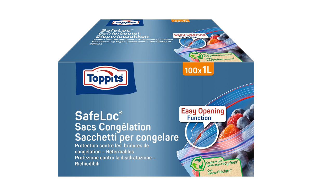Toppits Gefrierbeutel 1 Liter Multipack