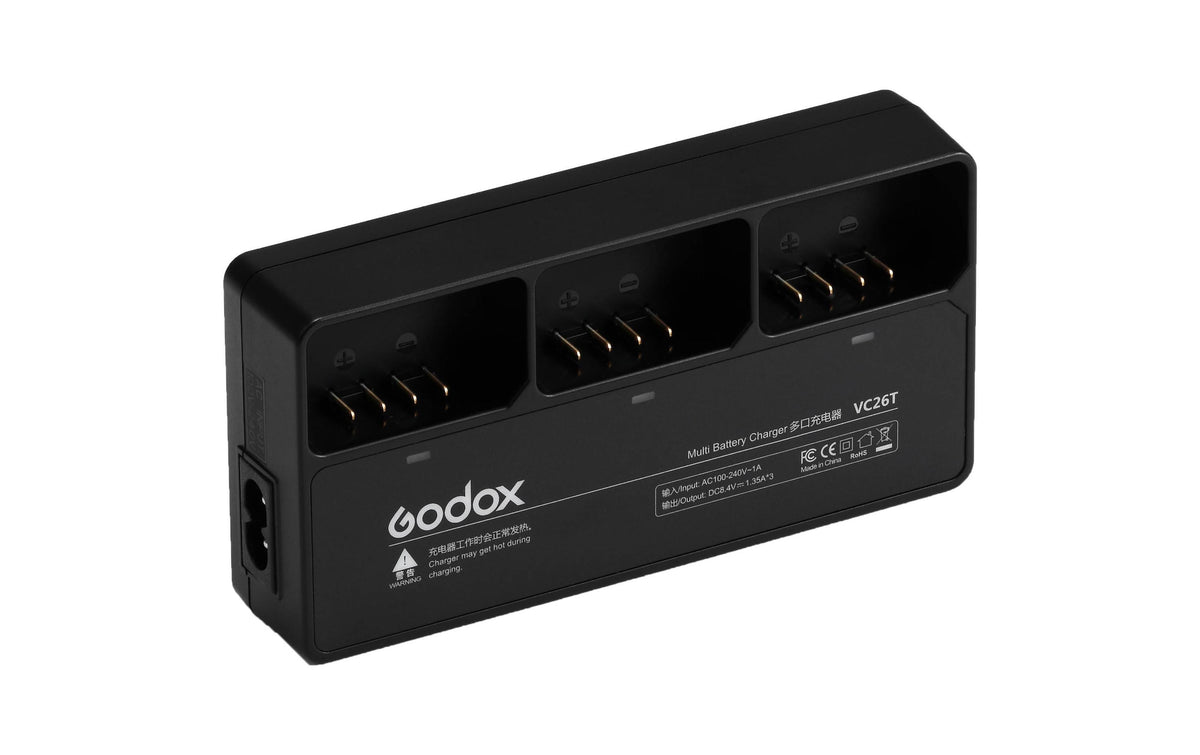 Godox VC26T Multi-Akku-Ladegerät