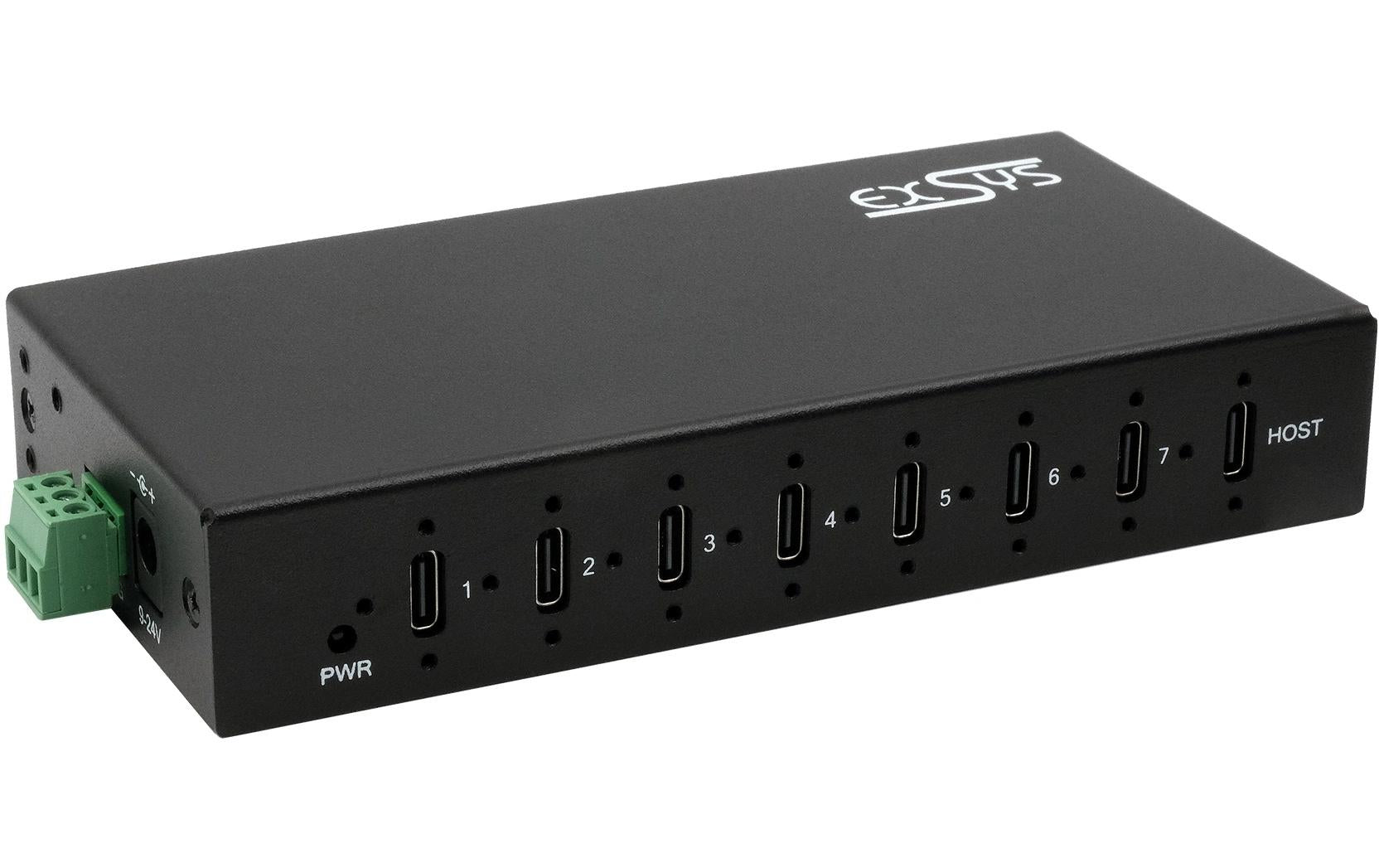 EXSYS EX-12277HMS, 7x USB3.2, Metall HUB