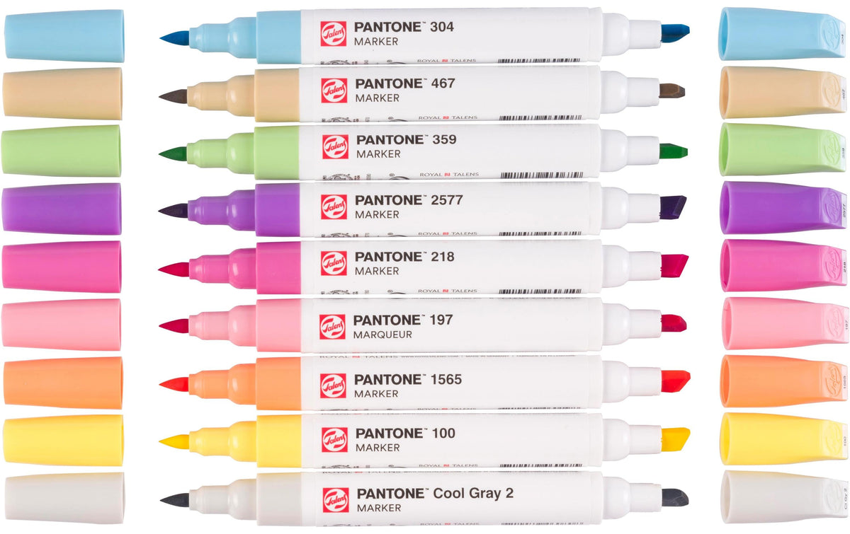Talens Pantone Marker Set pastel