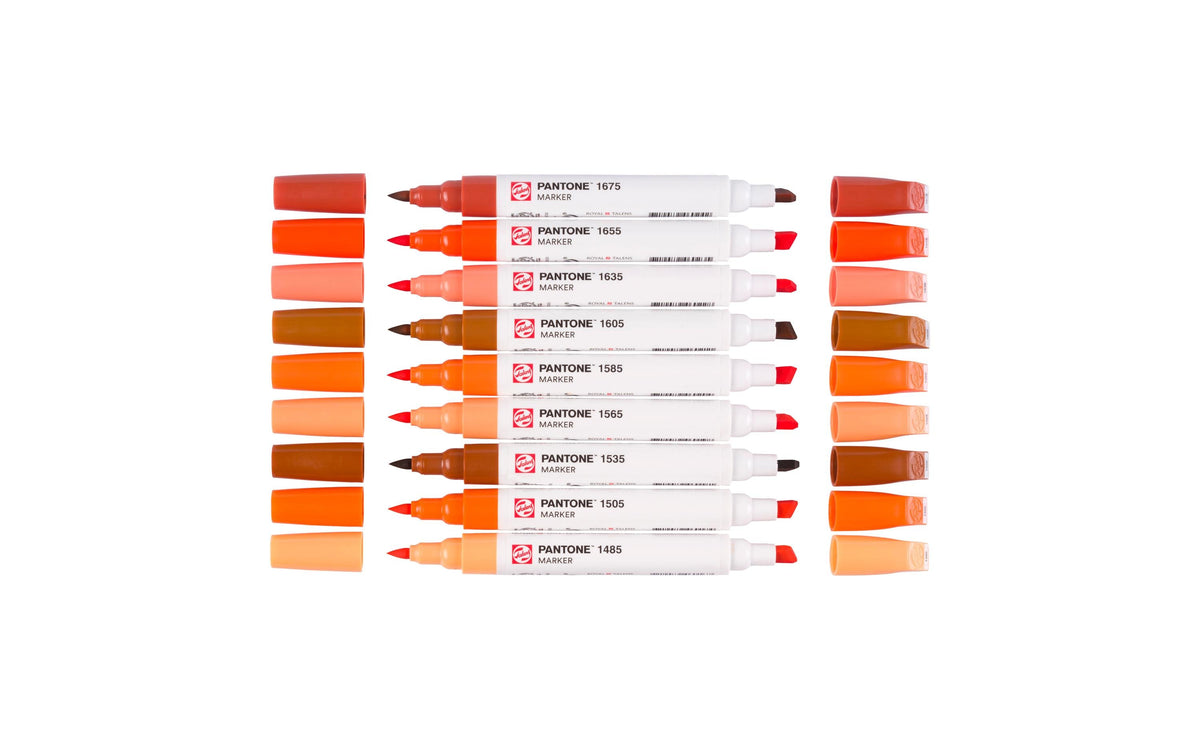 Talens Pantone Marker Set warm red