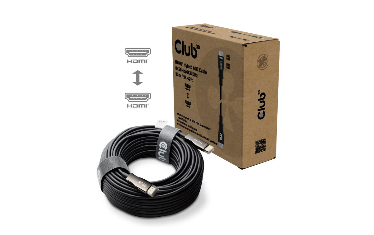 Club 3D, HDMI™ 2.1 Hybrid AOC-Kabel