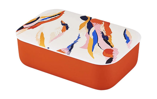 bioloco Lunchbox Classic - abstract pattern