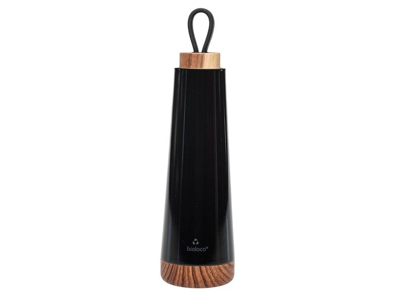 BioLoco | Thermosflasche Loop | 500 ml, Schwarz