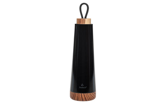 BioLoco | Thermosflasche Loop | 500 ml, Schwarz