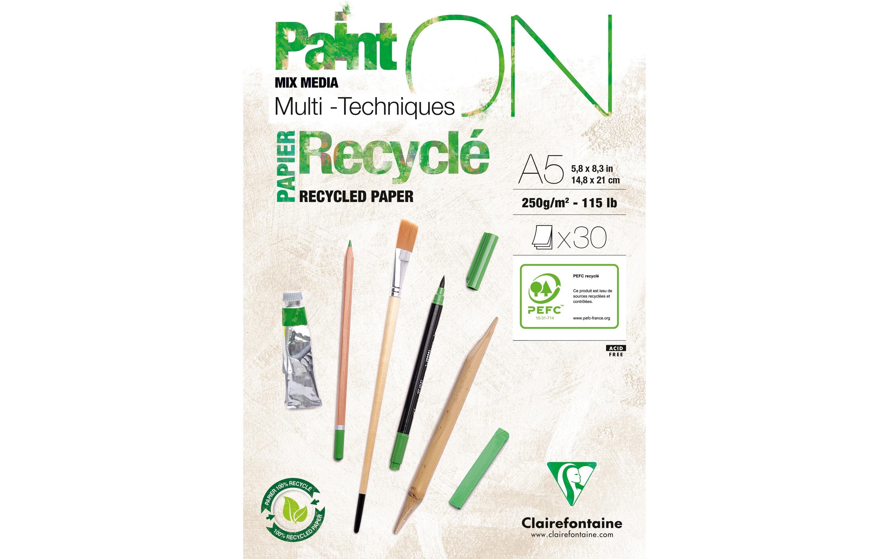 Clairefontaine PaintON Block Recycling