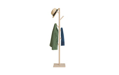 relaxdays, Garderobenständer Bambus Beige