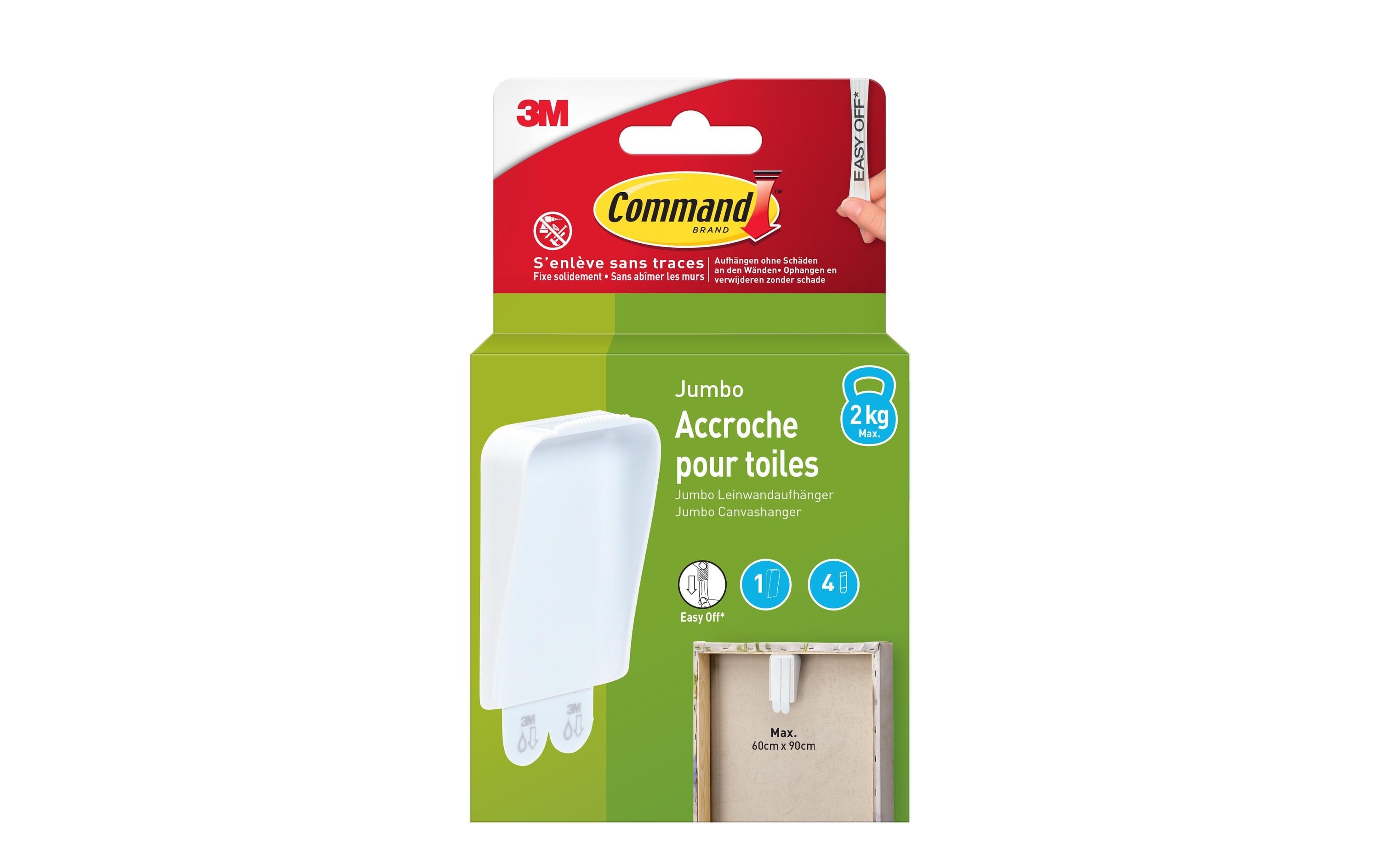 Klebepad Command XL 2.2 kg, Weiss