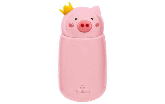 BioLoco | Thermos Kinderflasche - Piglet | 320ml , Edelstahl