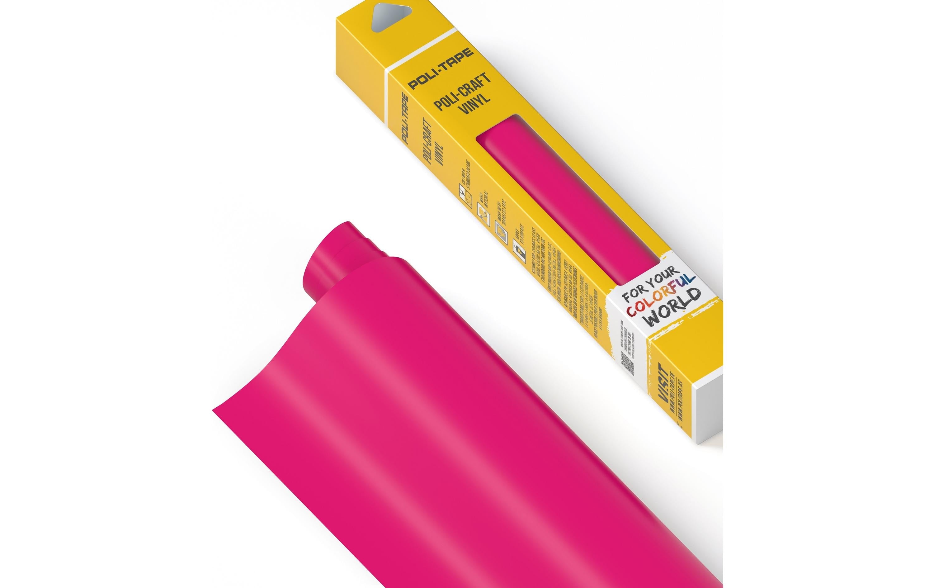 Poli-Tape, Vinylfolie Permanent 30.5 x 183
