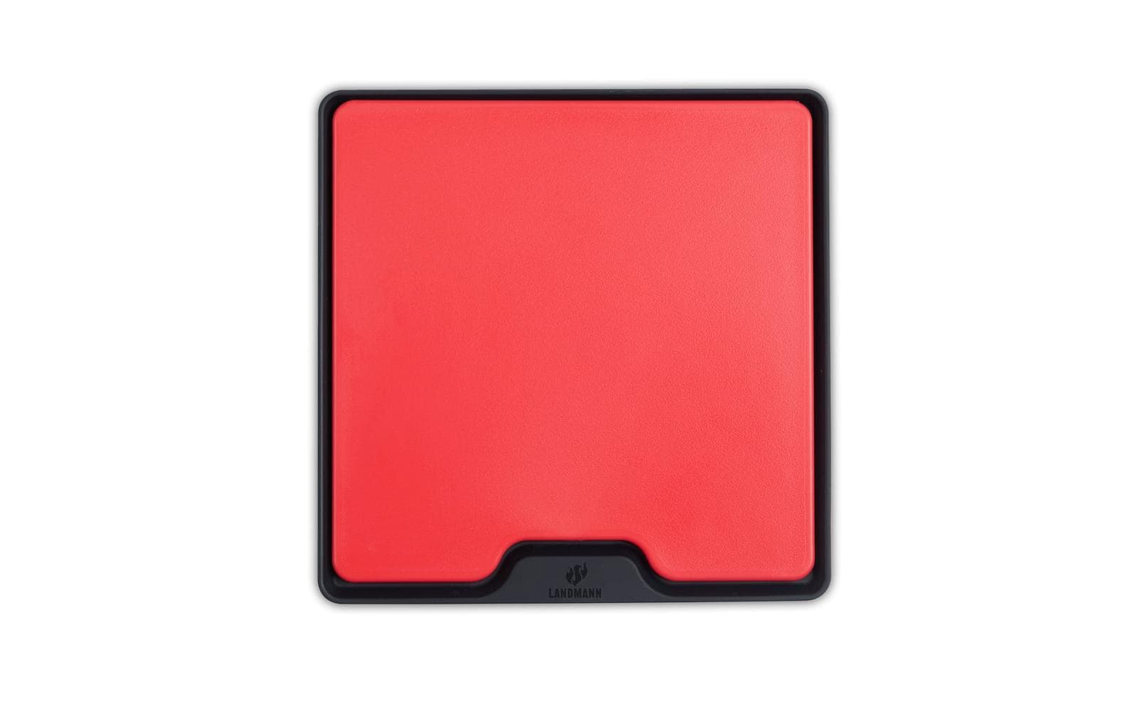 LANDMANN Silikonmatte mit Schneidbrett 25cm