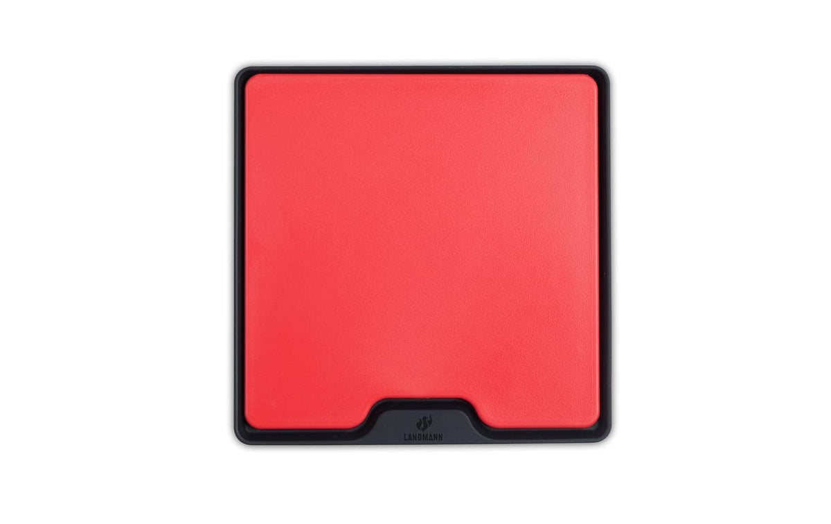 LANDMANN Silikonmatte mit Schneidbrett 25cm